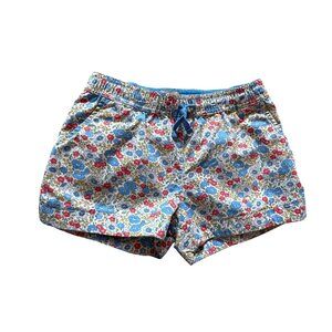 10Y Boden Girls’ Floral Shorts Heart Shaped Pickets